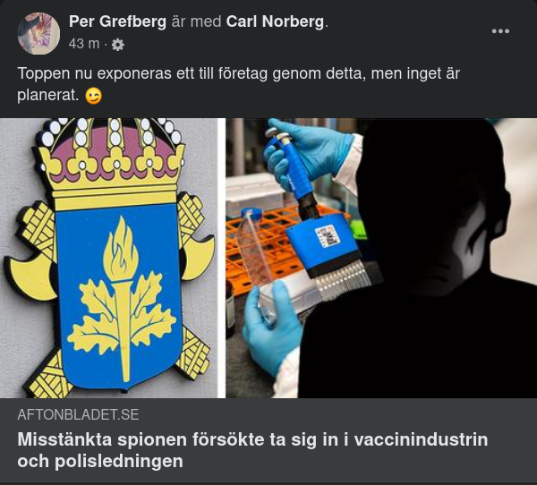 Cytiva & Den Misstänkte Spionen