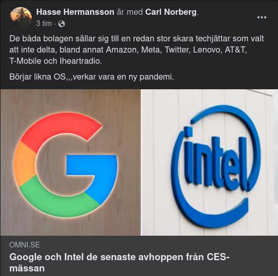 Avhopp Från CES-Mässan