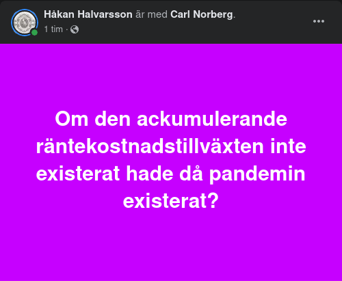 Monetärmekanisk Pandemigrund