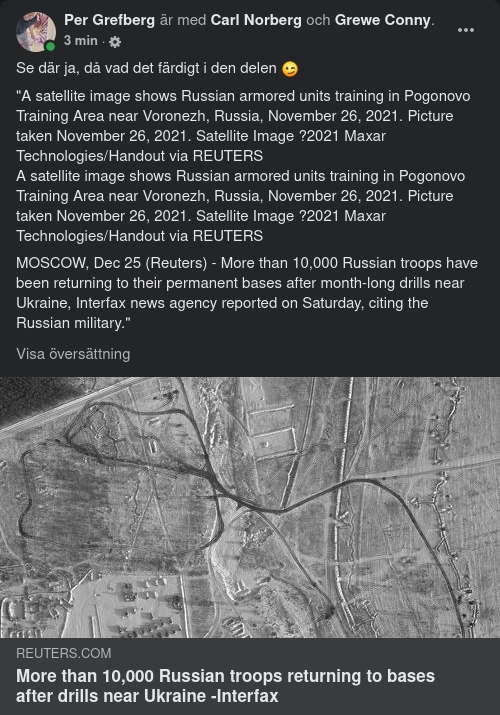 Återvändande Ryska Trupper