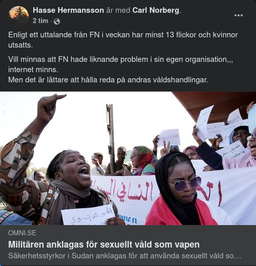 Militärer & Sexuellt Våld