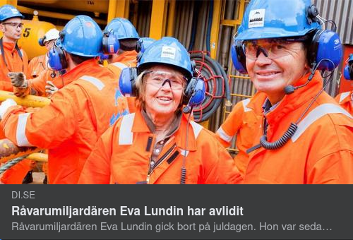 Eva Lundin Död