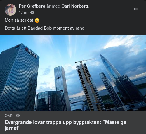 Evergrande Lovar Att Ge Järnet