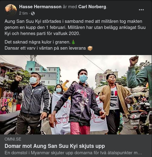 Uppskjuten Dom I Myanmar