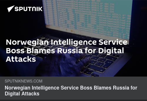 Norsk Anklagelse Om Rysk Digital Attack