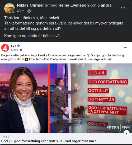 Exakt Utrett Vad För Svensken Att Säga Nu