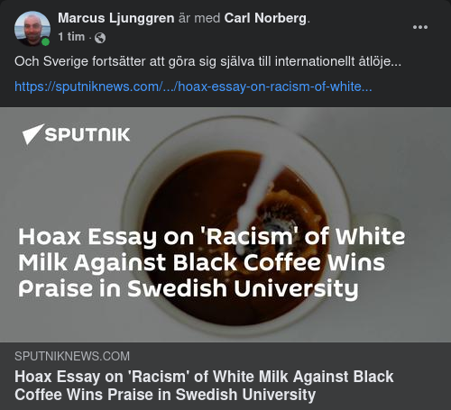 Löjeväckande Svenskt Prisande