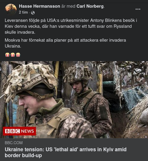 Dödlig Amerikansk Hjälp I Kiev