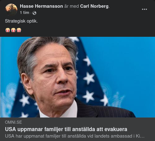 Amerikansk Evakueringsuppmaning