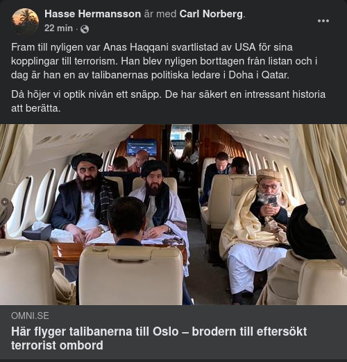 Norgeresande Talibaner