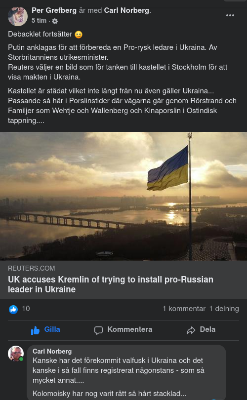 Britter Om Ryska Planer För Ukraina