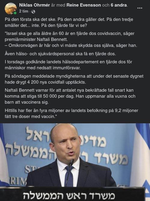 Fjärde Israelisk Dos