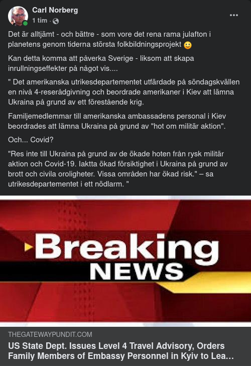 Amerikanska UD Om Ukraina