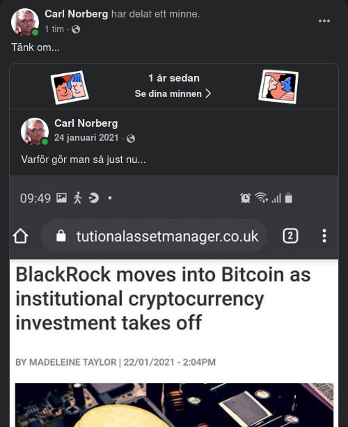 BlackRock & Bitcoin I Minnet