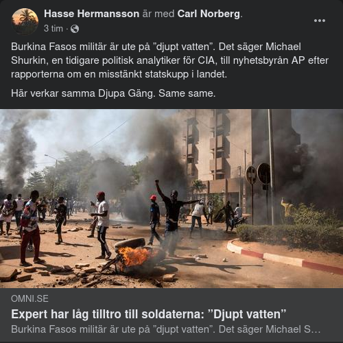 Djupt I Burkina Faso