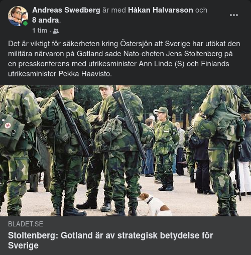 Gotland & Östersjösäkerheten