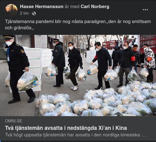 Två Höga Tjänstemän Avsatta I Xi'an