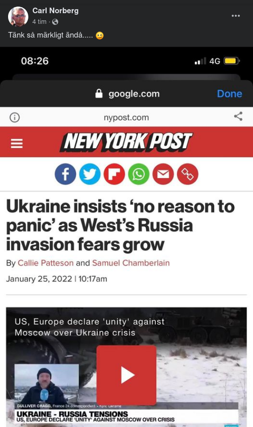 Ingen Panik I Ukraina