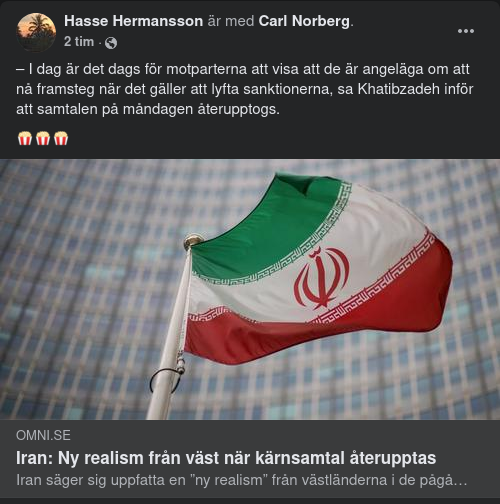 Iran Ser Ny Västlig Realism