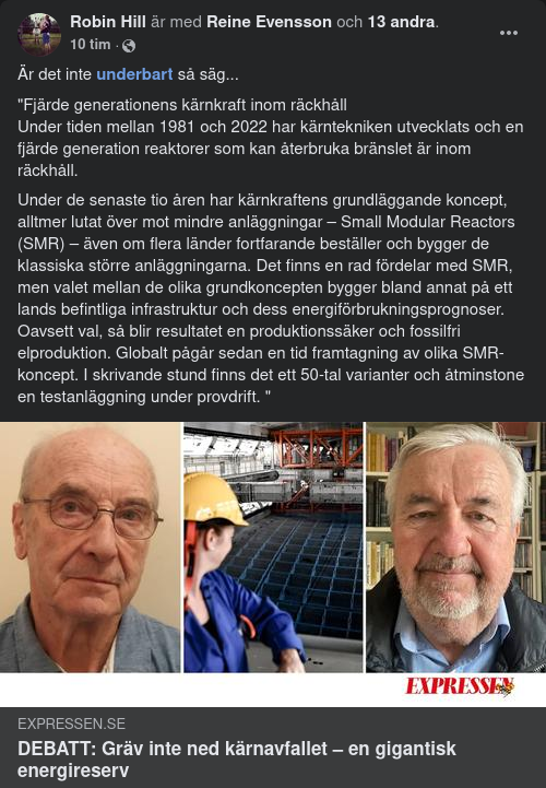 Energirik Förvaring