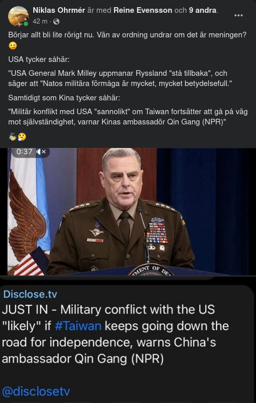 USA, Ryssland & Kina