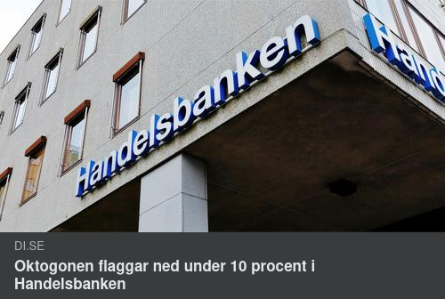 Oktogonen Flaggar Under 10% I Handelsbanken