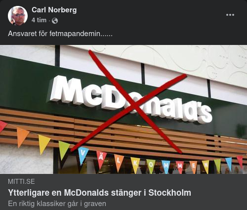 Ytterligare McDonaldsstängning
