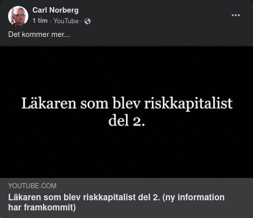Riskkapitalläkare Del 2