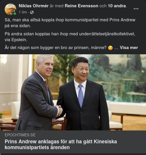 Kopplad Brittisk Prins