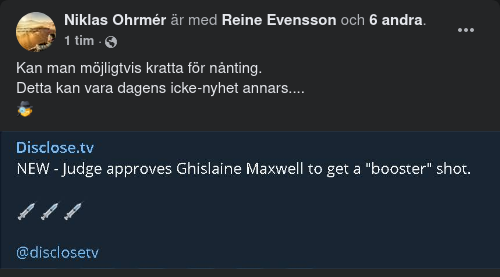 Booster För Ghislaine