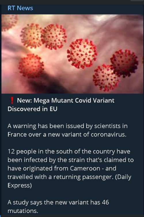 Mega Mutant Covid Variant