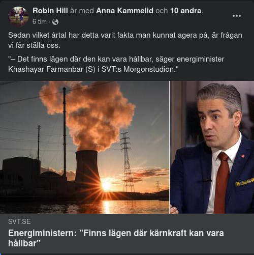 Hållbara Kärnkraftslägen