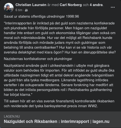 Saxat Ur SOU 1998:96