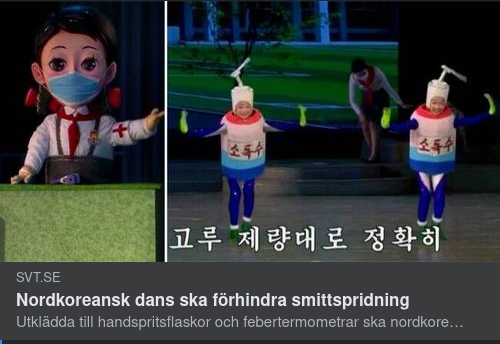 Nordkoreansk Smittspridningsstoppande Dans