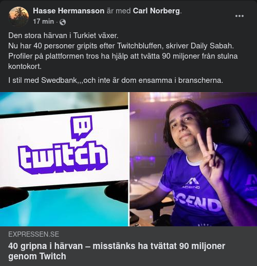 Växande Twitchhärva I Turkiet