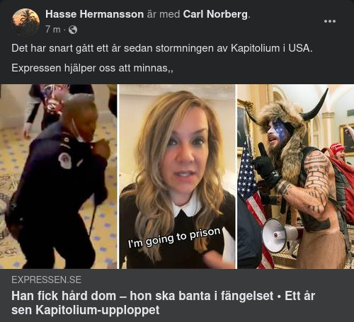 Expressen Minns Kapitoliumupploppet