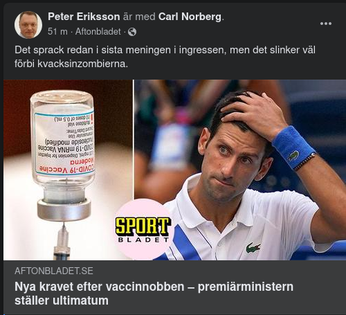 Ingen Särbehandling...