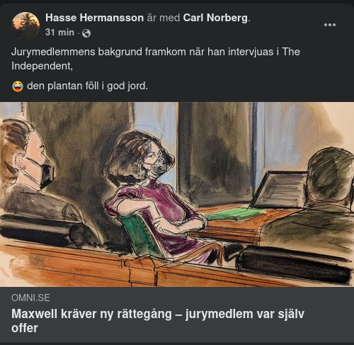 Ghislaine Kräver Ny Rättegång