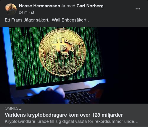 Kryptiska Miljardbedrägerier