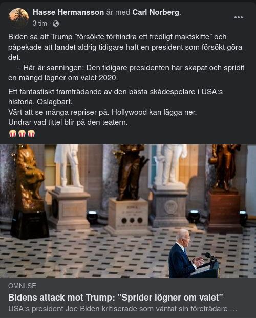 Biden Om Trumps Vallögner