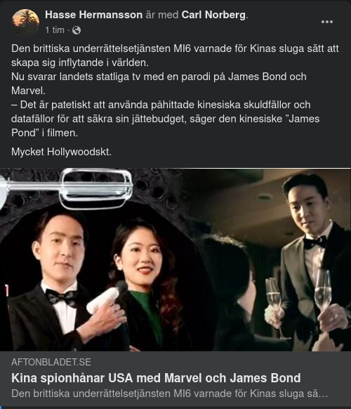 Baklängesspelande Kina