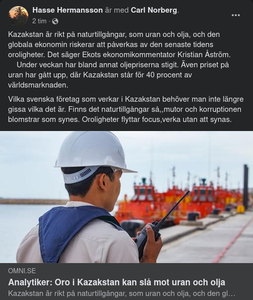 Kazakstans Rika Naturtillgångar