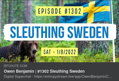 Owen Benjamin & Wallenberg/Sverige