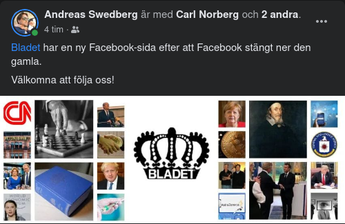 Ny FB-Sida För Bladet