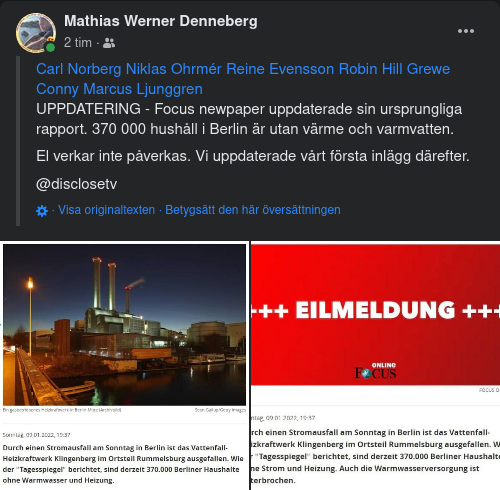 Värme & Varmvattenstörningar I Berlin