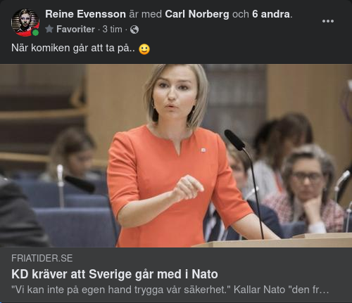 Kristdemokrater Gillar NATO