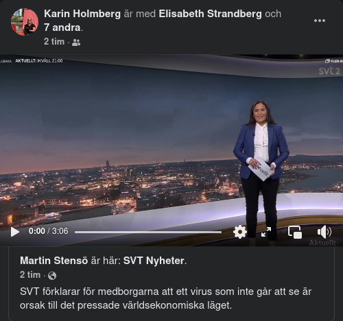 Världsekonomin & Viruset På SVT