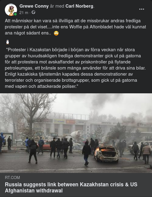 Från Fredlig Demonstration Till Väpnat Revolutionsförsök