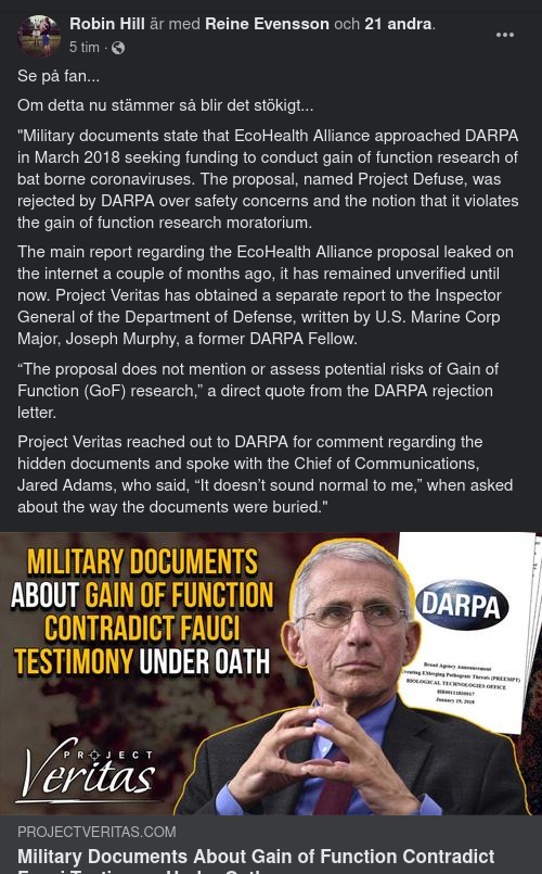 Project Veritas & Fauci