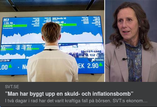 SVT:s Ekonomikommentator Kommenterar